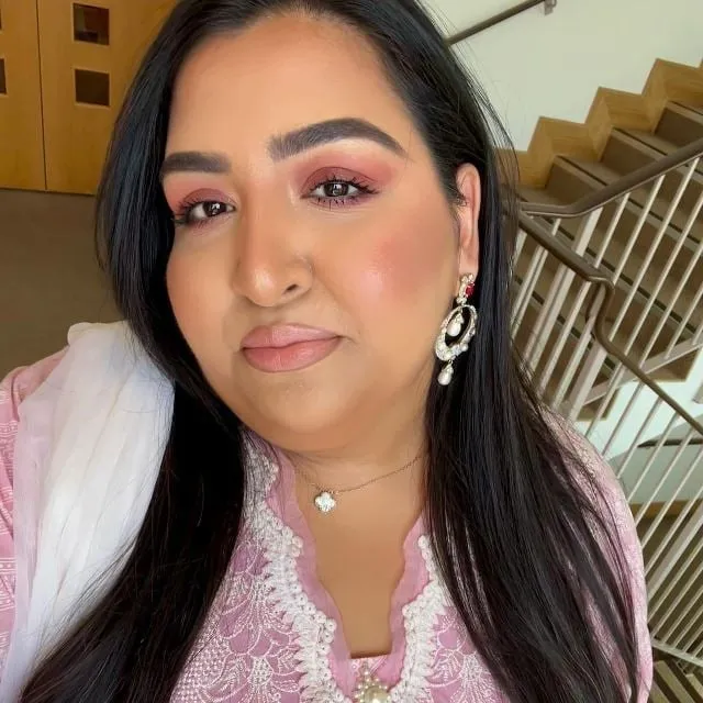 My Eid make up look from wednesday😊 💞