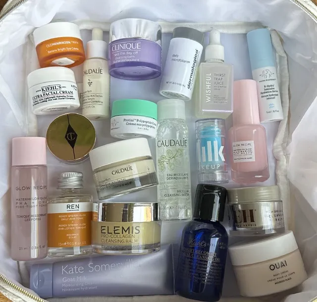 My skincare minis to take abroad! These are so useful,