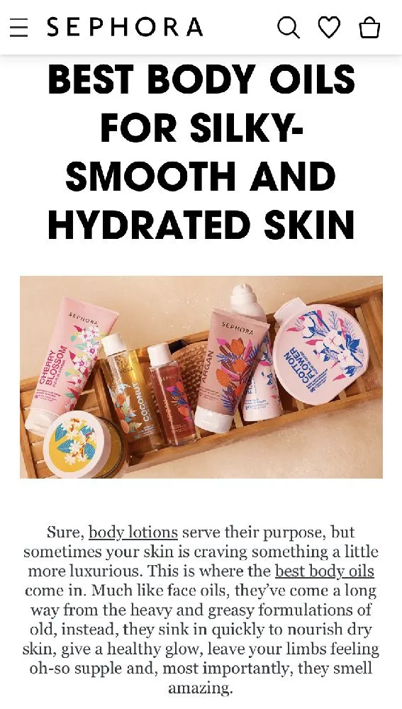 A great article from the inspiration page from the Sephora