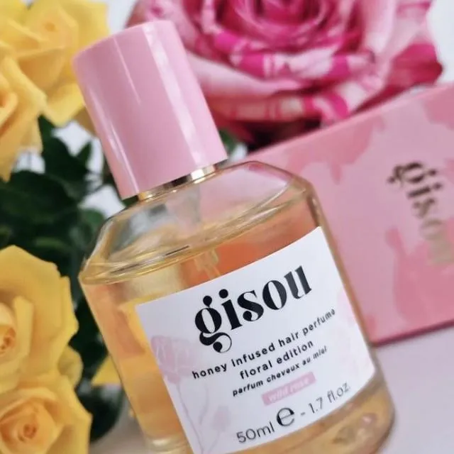 Hair perfume from Gisou - wild rose and honey   This is my