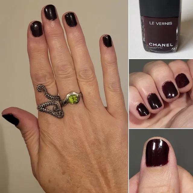 So last Sunday I tried them all out... hello Rouge Noir!