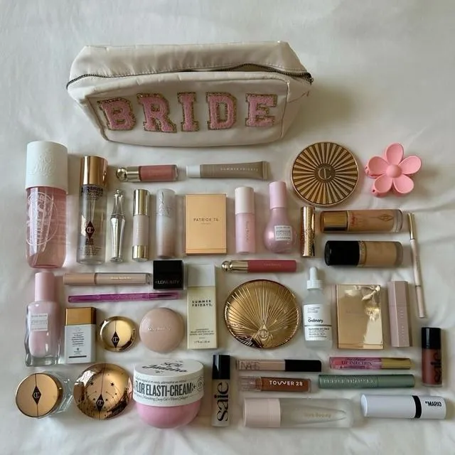 Ready for my upcoming bridal look with my favorite makeup,