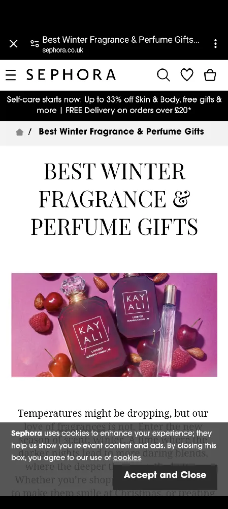 Been loving this article for the best winter fragrances!