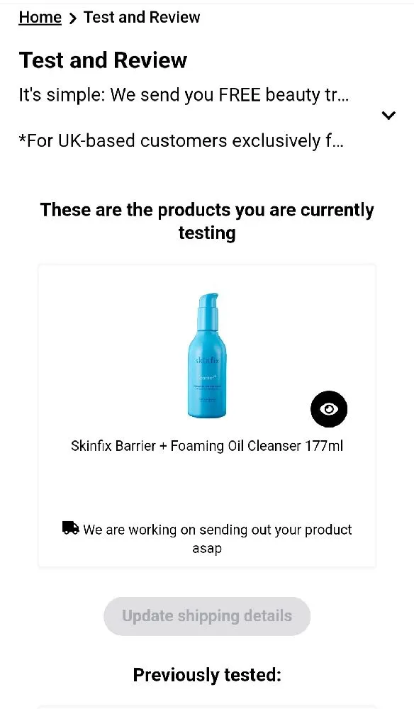Test and Review 💙 Skinfix Barrier + foaming oil cleanser