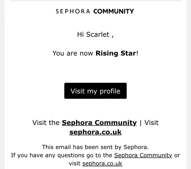 Thank you Sephora 🥰