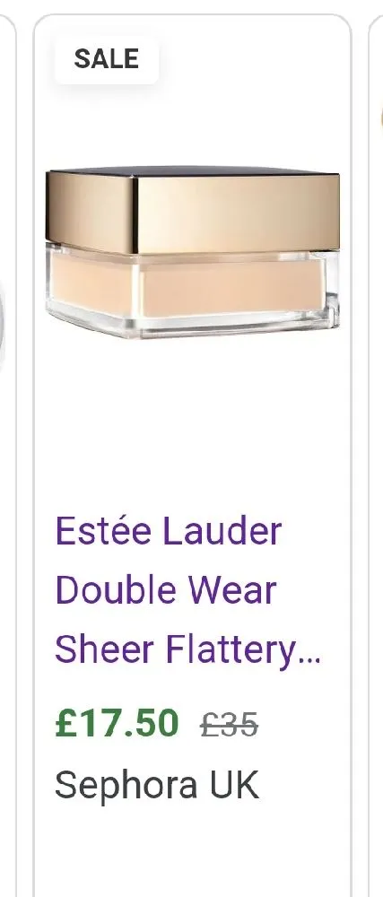 I would recommend ESTÉE LAUDER Double Wear Sheer Flattery