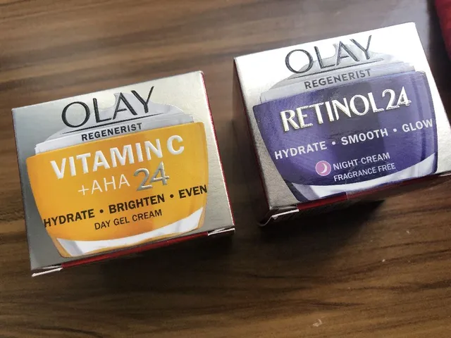I have started to use these olay creams for about a week and
