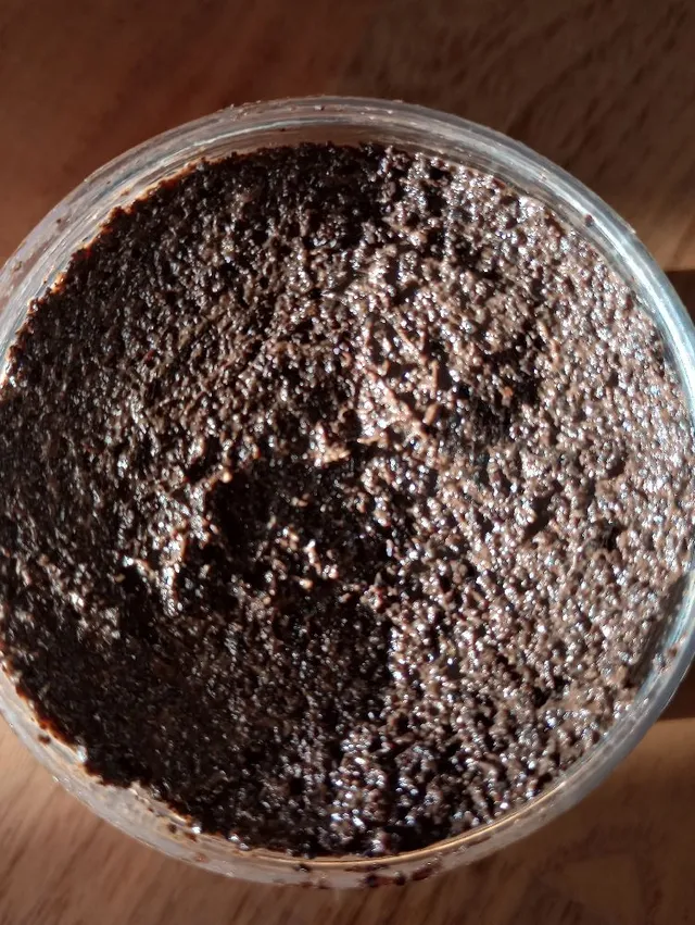 I thought I would post this Coffee Body Scrub which I bought