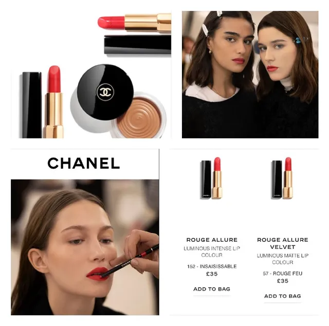 I love this spring / summer makeup from Chanel. The cream
