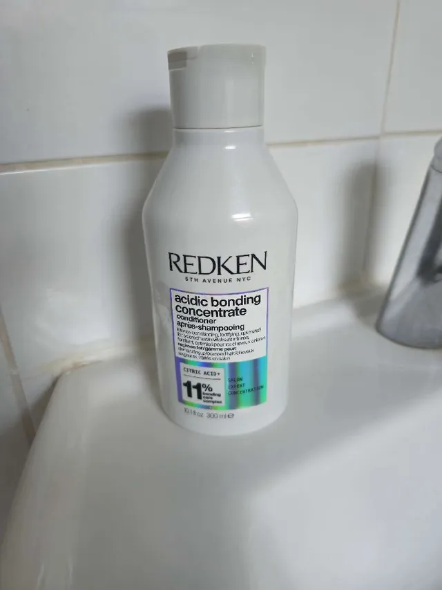 This is my hair using Redken bond conditioner. I love this