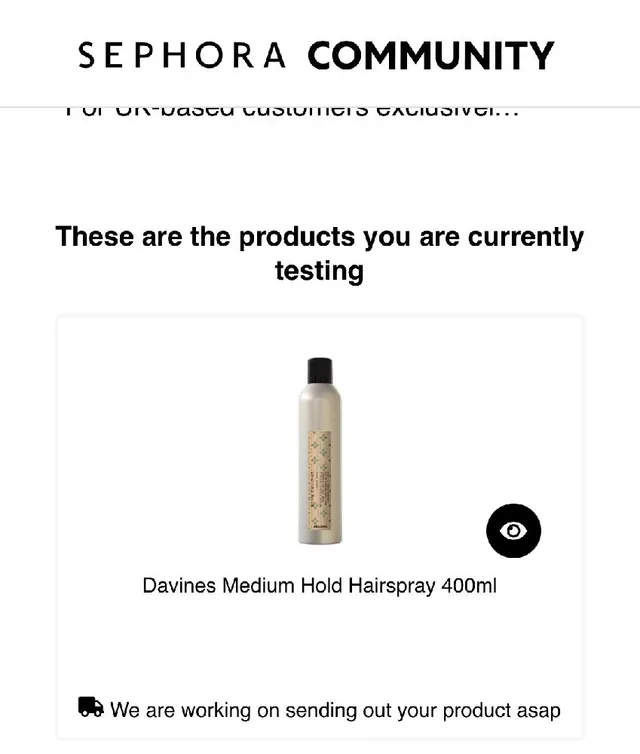 Look forward to this Test &amp; Review! Thanks Sephora!!