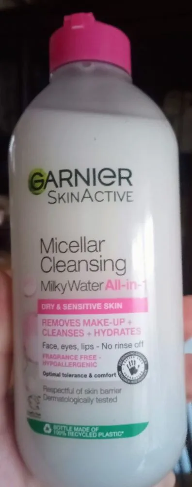 Garnier Micellar Milky Water All-in-1 --- I purchased this