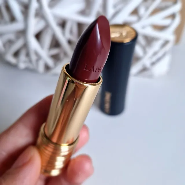 Really love this Lancome L'absolu Rouge Cream Lipstick in