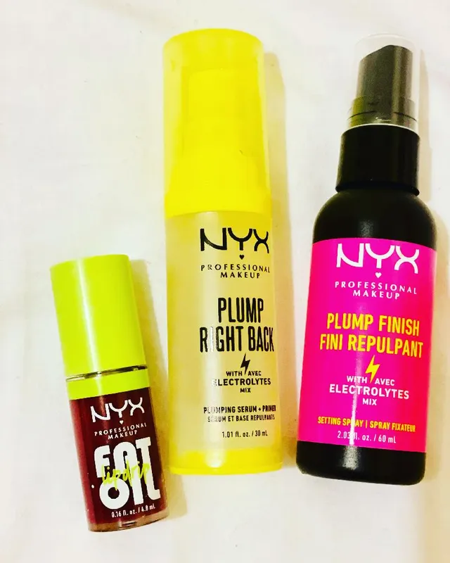 Some of my favourite products from NYX .. i love the lip oil