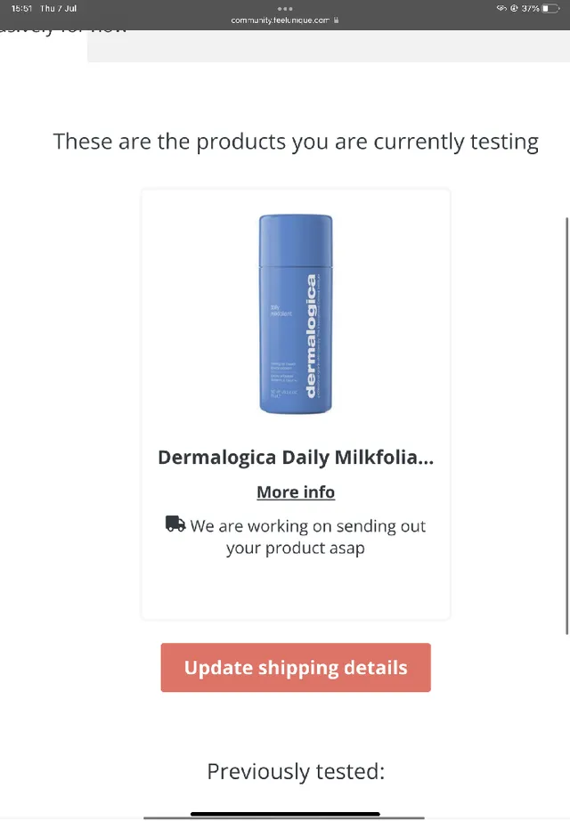 Thank you so much feelunique! Dermalogica is one of the best