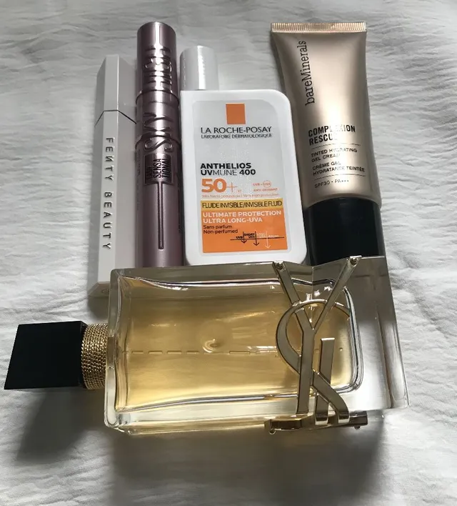 Products I’ve used today: YSL libre edp BAREMINERALS