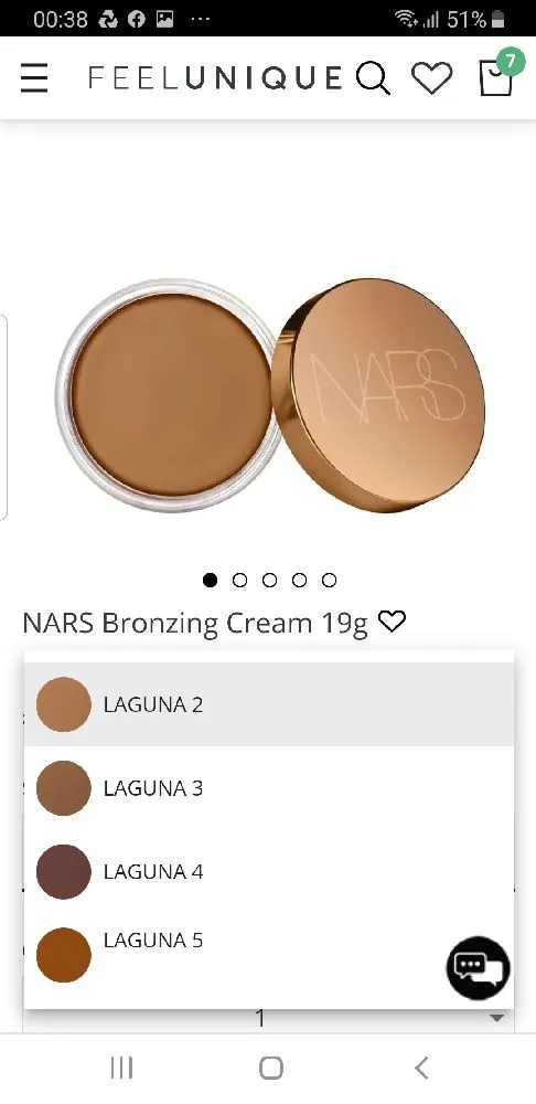 Hi everyone :) I'm looking to buy the Nars cream bronzer in