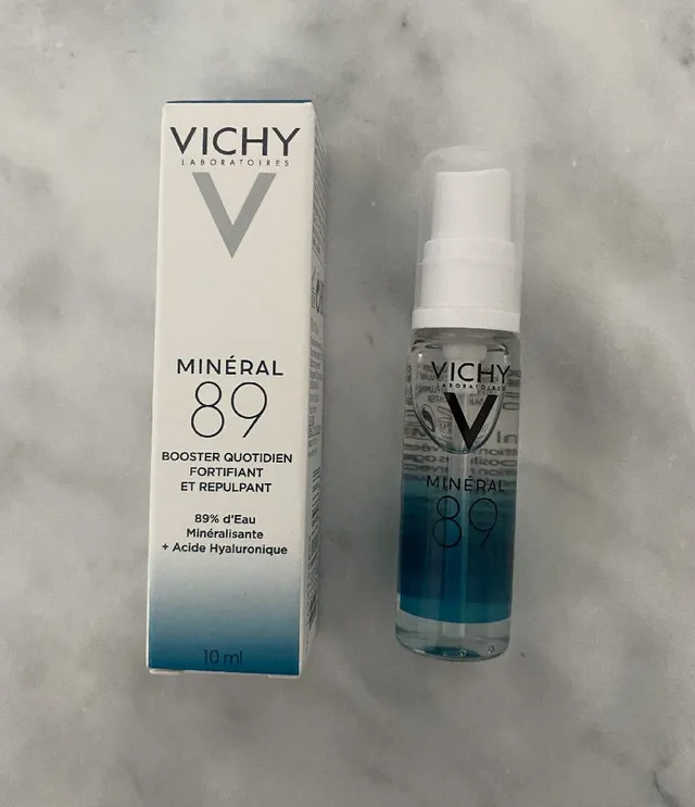 I’ve received a sample size of this Vichy Mineral 89. Can