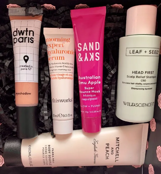 Some beauty box products I recently received x  Anyone else