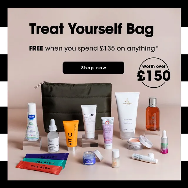A new month a new beauty bag
