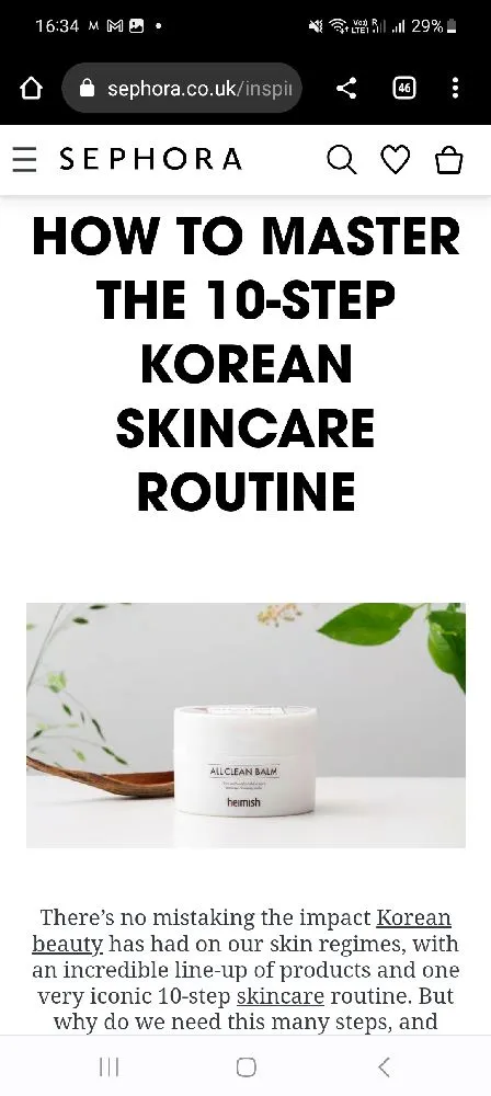 One of my fav inspiration article is about Korean skincare.