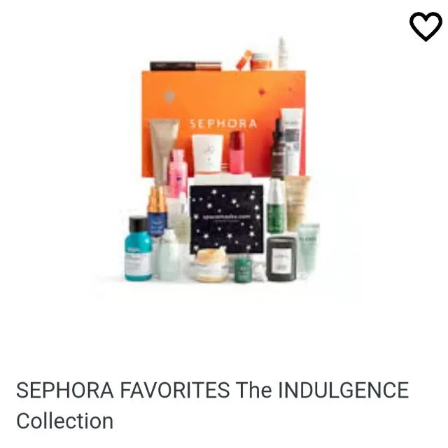 I have my eyes set on this indulgence collection to share