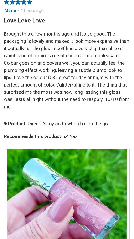 Got my first review (brought product) approved on the