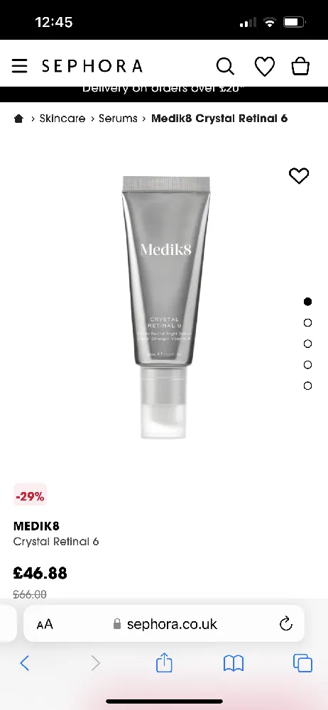 My ultimate skincare product at the moment is the Medik8