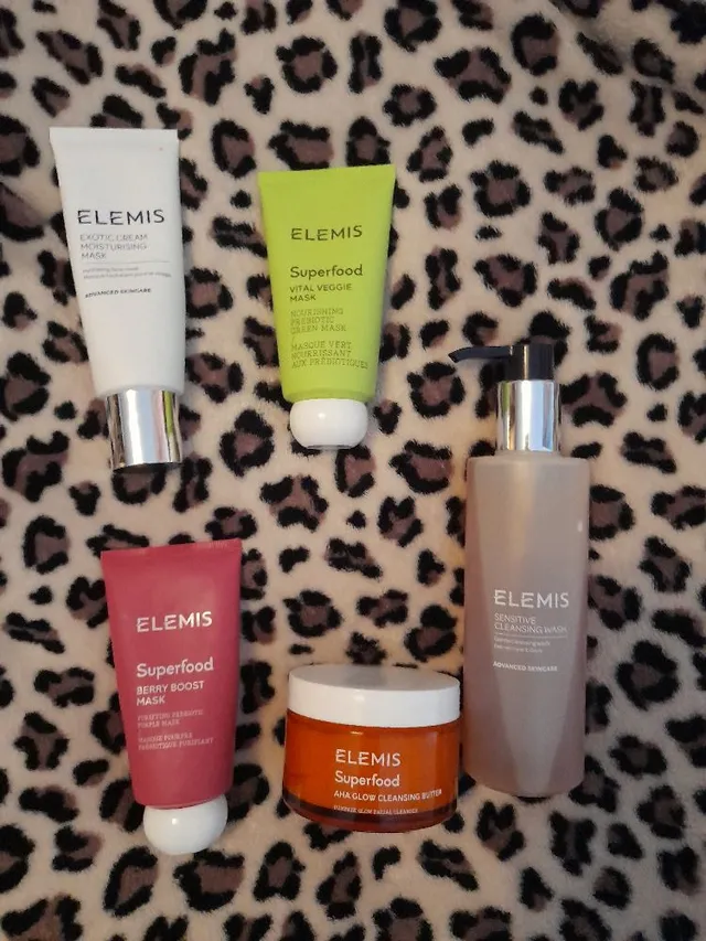 Favourite elemis products I'm living for the veggie mask at
