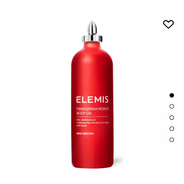 I’ve got this Elemis body oil which I use after a bath (it