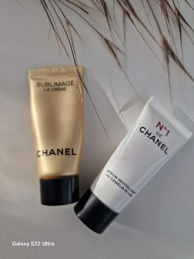 A lovely bundle of Chanel skincare.  No1 serum and Sublimage