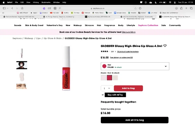 I would look into some glossier lip products. my fav are