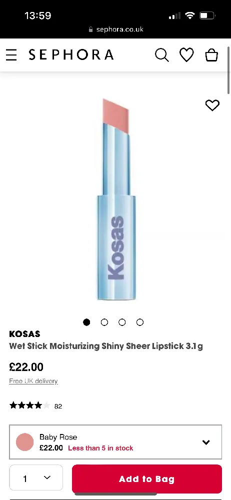 I new to Kosas as a brand but my first purchase which i am