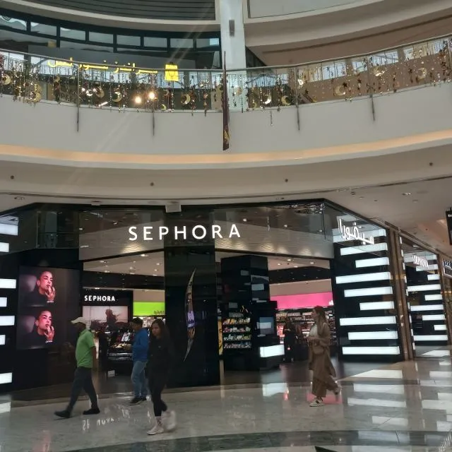 Sephora Mall Of Qatar, a lovely big store but surprisingly