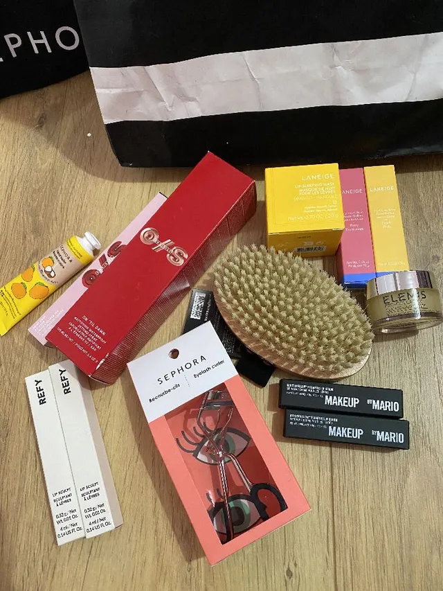 Some of the random bits I bought from the Sephora store