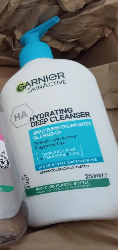 Garnier Gentle Hydrating Deep Facial Cleanser      Garnier