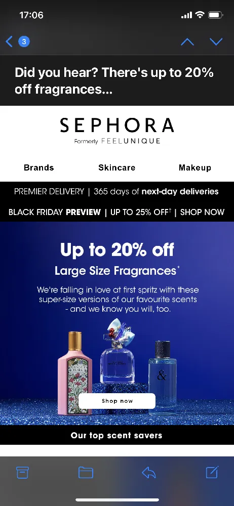 Some great fragrances offers currently @SephoraUK
